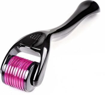 Вращающийся Массажер для Лица и Тела с Иглами, 0,5мм | Derma Roller Face and Body Massager Needle Mesotherapy