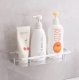 Полка для ванной комнаты и кухни 2 шт, Серебро | Bathroom Shelf For Shower