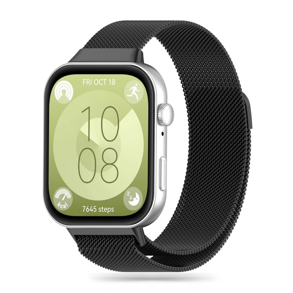 Ремешок Tech-Protect MilaneseBand для Huawei Watch Fit 3 - черный