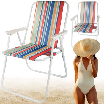 Складной туристический стул для сада, пляжа и кемпинга, легкий