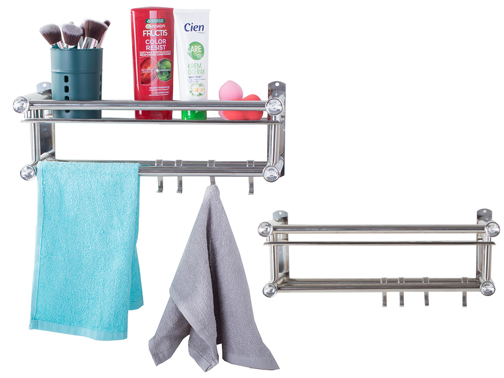 Полка для Ванной Комнаты, Органайзер для Душа | Bathroom Shelf Shower Organiser (4)