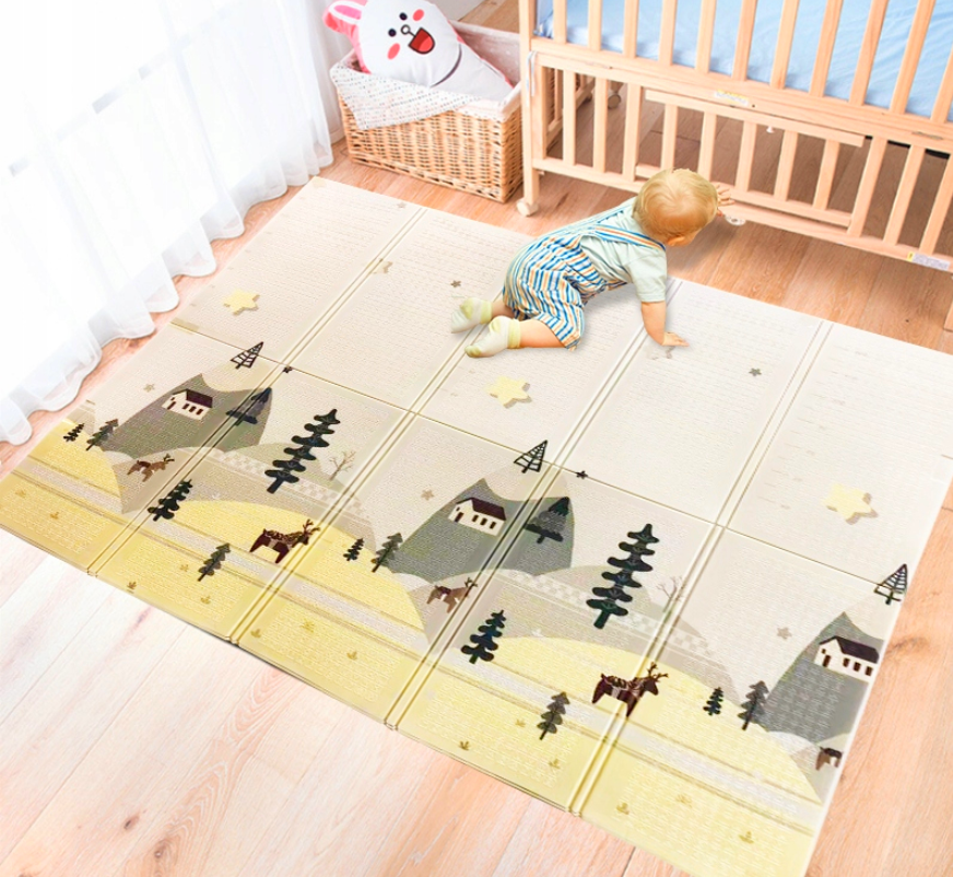 Двухсторонний, игровой, развивающий детский коврик 4Fizjo из пены... (5)