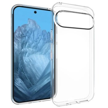 Gogole Pixel 9 / 9 Pro Ultraslim TPU Case Cover, Transparent | Чехол Обложка Бампер Кабура для Телефона