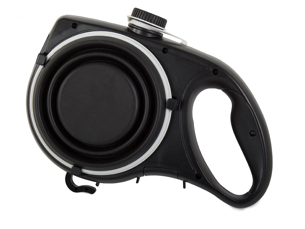 Поводок для собаки или кошки с поилкой, складной миской и... (0)