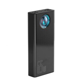 Baseus Amblight Портативное Зарядное Устройство с Дисплеем 30000mAh, (QC3.0, PD,...