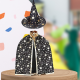 Волшебник Маг Детский Костюм на Хэллоуин (плащ + шляпа) | Kids Halloween...
