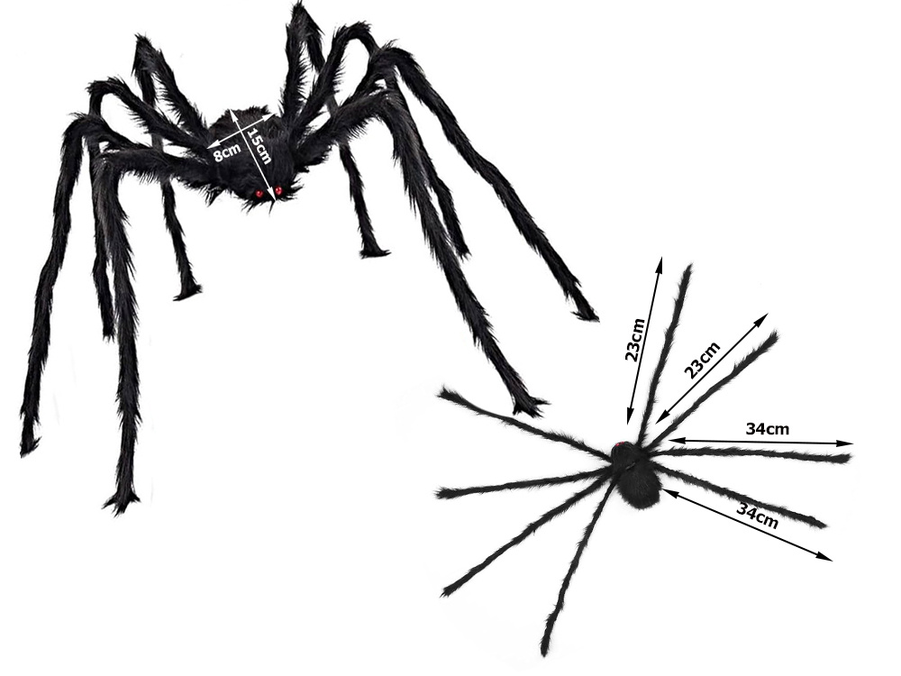 Украшение для Хэллоуина в Виде Паука-Птицееда | Halloween Spider Giant Decoration (1)