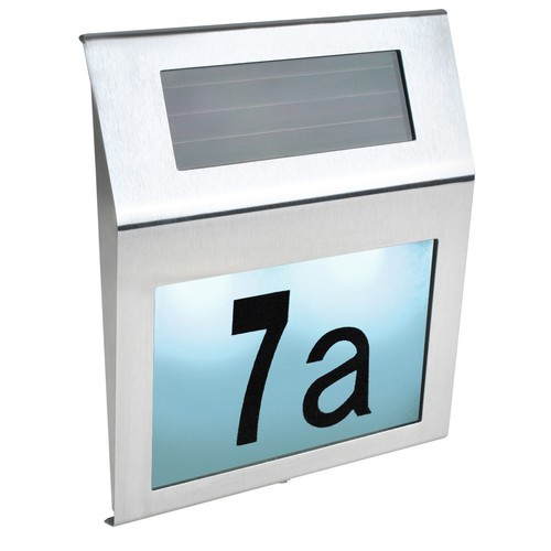 Izoxis Номер дома на солнечной батарее 24357 с подсветкой (3)