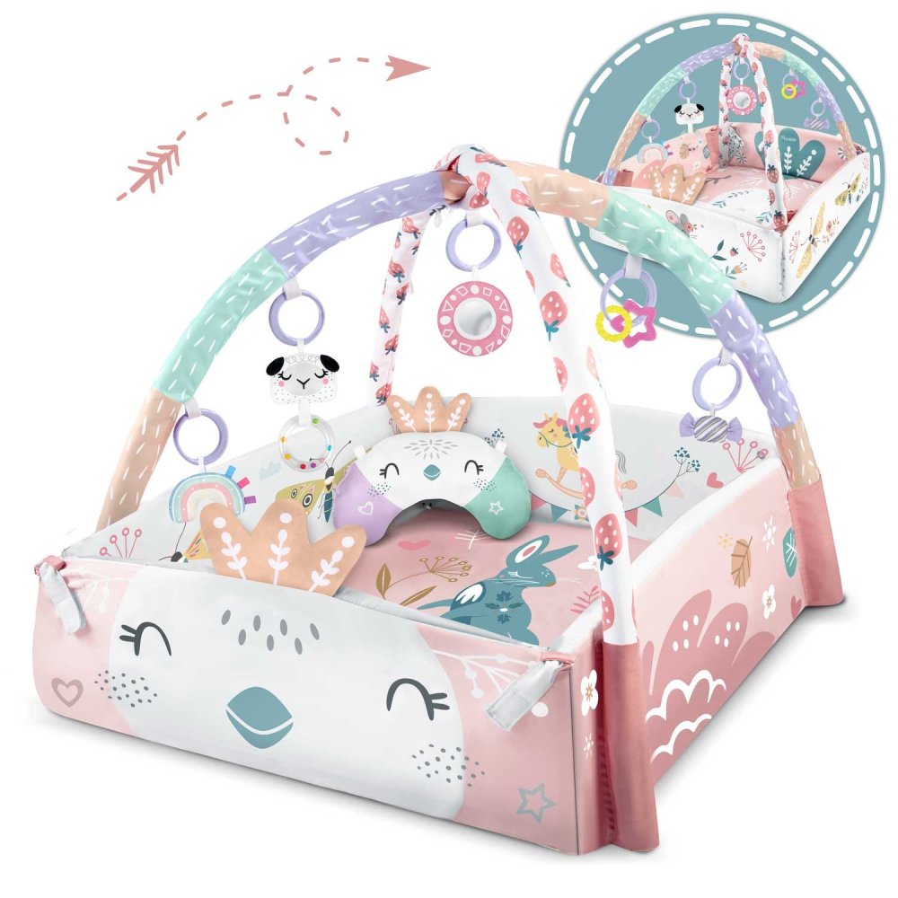 Интерактивный развивающий коврик 110x100см Nukido Bird (2)