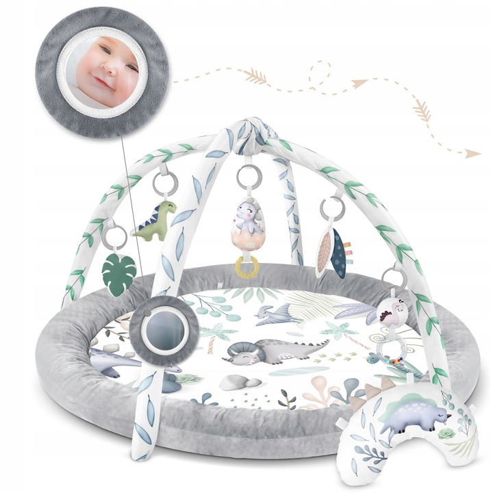 Dino Nukido Интерактивный образовательный детский коврик (5)