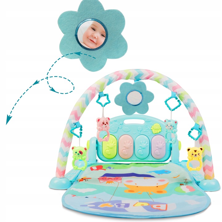 Ricokids 7314 Детский Интерактивный Коврик с Пианино (2)