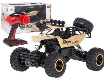 Радиоуправляемая машина RC Rock Crawler 1:12 4WD металл, золотой