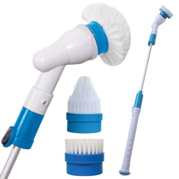 Электрическая щетка для уборки плитки и швов с 3 насадками