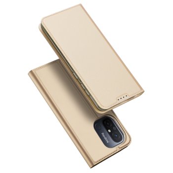 Xiaomi Redmi 12C / Redmi 11A / Poco C55 DUX DUCIS Skin Pro Cell Phone Case Cover, Gold | Чехол для...