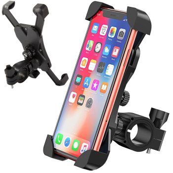 Стабильный Держатель для Телефона на Руль Мотоцикла или Велосипеда | Motorbike Bicycle Handlebar Phone Holder
