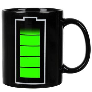 Волшебная Кружка-Батарейка 330мл Ruhhy 22103 | Magic Mug - Battery