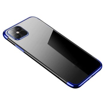 Xiaomi Redmi 9T / Poco M3 Clear Color Electroplating Case Cover, Blue | Чехол Кейс Бампер для...