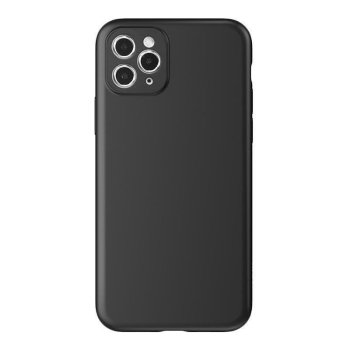 Xiaomi Redmi A1 / Redmi A2 Matt Silicone Color Case Cover, Black | Чехол Обложка Бампер Кабура...