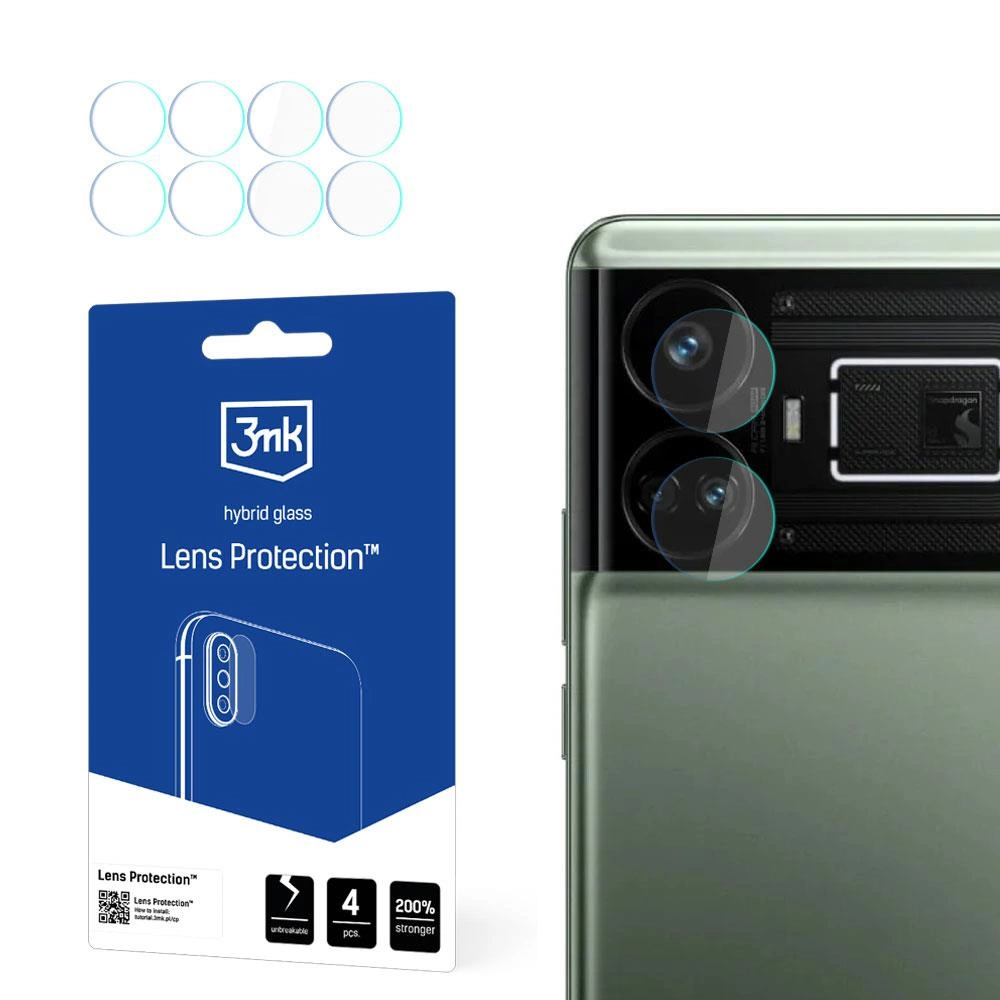 гибридное стекло для камеры 3mk Lens Protection™ Realme GT5