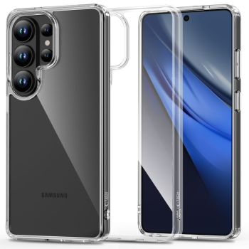 Samsung Galaxy S26 Ultra (SM-S948B/DS) Tech-Protect FlexAir Hybrid Cover Case, Transparent | Чехол Кабура для Телефона Кейс