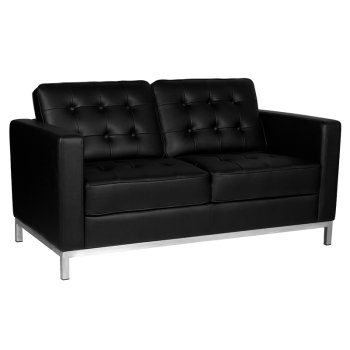 Gabbiano BM18019 Диван для Комнаты Ожидания в Салоне Красоты, чёрный | Sofa...