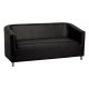 Gabbiano M021 Диван для Комнаты Ожидания в Салоне Красоты, чёрный | Sofa for...