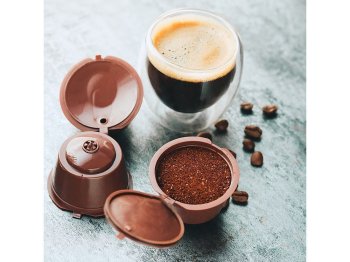 Многоразовые капсулы для приготовления кофе, для кофемашин Dolce Gusto, 3 шт. | Reusable Coffee Capsules