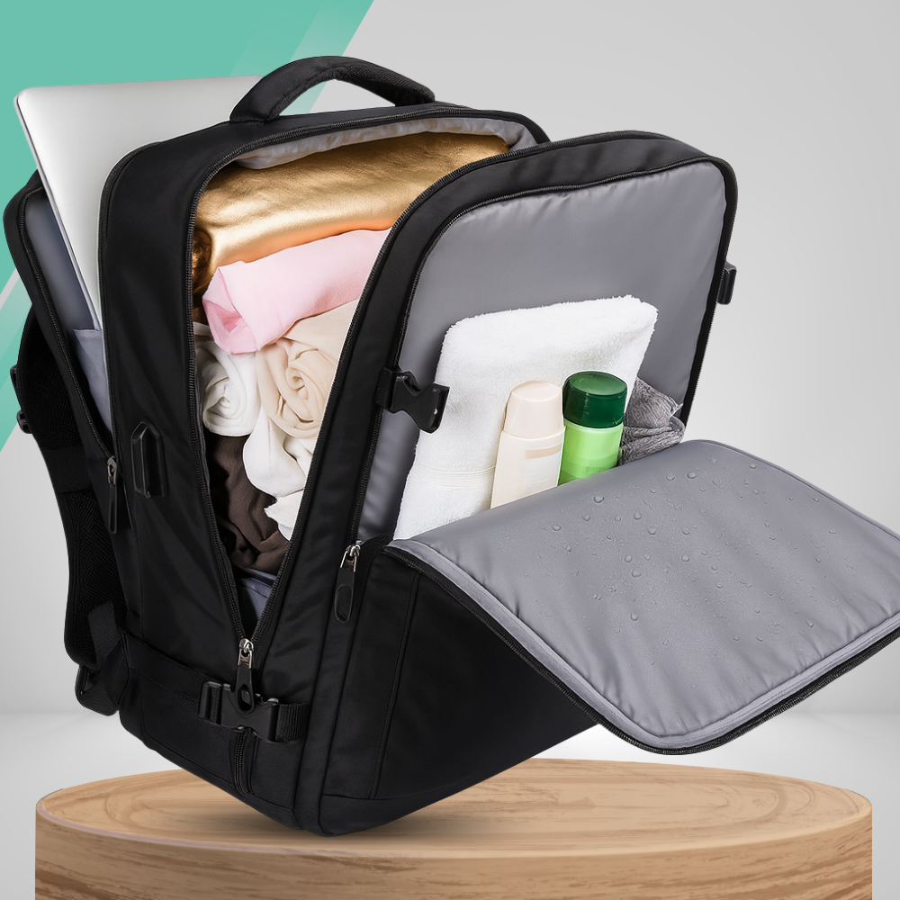 Рюкзак для путешествий Wizzair 40x30x20 ручная кладь с USB портом для... (2)