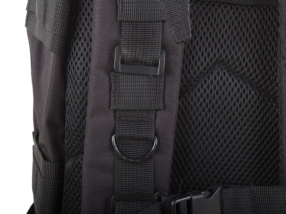 Тактический военный рюкзак survival 30 л, черный (2)