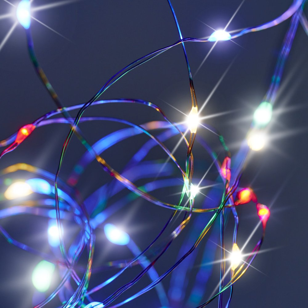 Рождественская Новогодняя Гирлянда на Проволоке 100 LED Лампочек... (5)