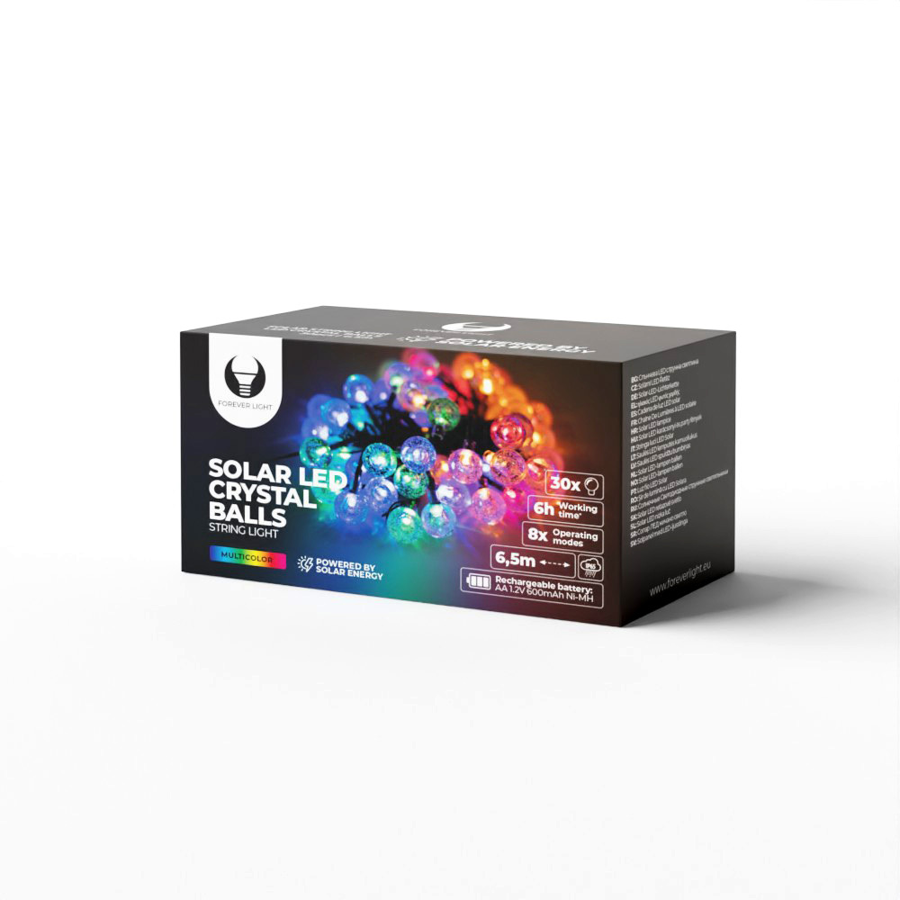 Forever CRYSTAL Новогодняя Рождественская Гирлянда Декорация 30 LED... (1)