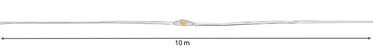 Новогодняя Рождественская Гирлянда на Леске Проволоке 100 LED... (5)