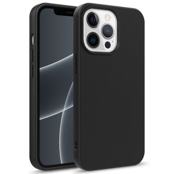 Samsung Galaxy A35 ( SM-A356E/DS ) Matt Silicone Color Case Cover, Black | Чехол Обложка Бампер Кабура для Телефона