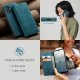 Samsung Galaxy A34 (SM-A346) CASEME Wallet Magnetic Leather Case Cover, Blue | Чехол для Телефона...