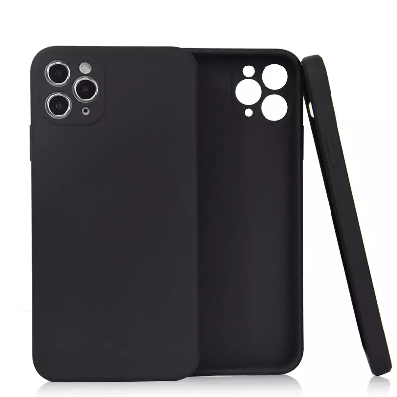 Samsung Galaxy A34 (SM-A346) TPU Soft Silicon Cover Case, Black | Чехол Обложка Бампер Кабура