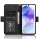 Samsung Galaxy A35 ( SM-A356E/DS ) Multiple Card Slots Design Wallet Stand Leather Book Case Cover, Black | Чехол...