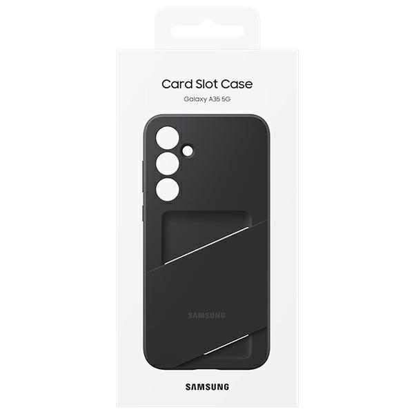 Samsung Card Slot Case EF-OA356TBEGWW with card slot for Samsung Galaxy A35 - black (3)