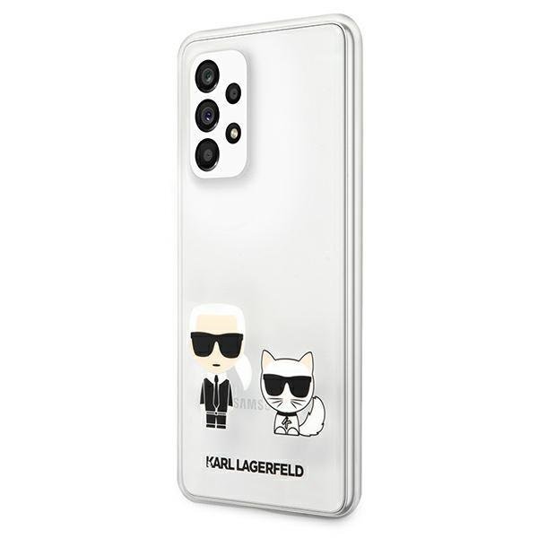 Samsung Galaxy A53 5G (SM-A536) Karl Lagerfeld Karl & Choupette Case Cover (KLHCA53CKTR), Transparent | Чехол... (0)