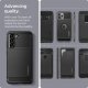 Samsung Galaxy S21 FE 5G (SM-G990B/DS) Spigen Rugged Armor Case Cover, Black | Чехол Кейс Бампер...