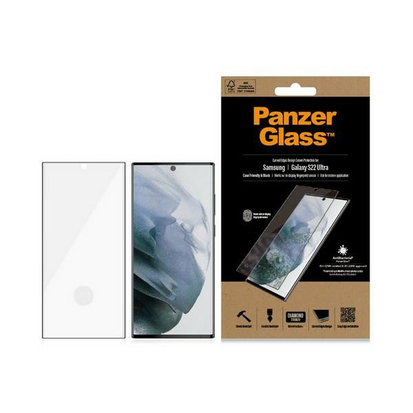 Samsung Galaxy S22 Ultra 5G (SM-S908) PanzerGlass E2E Super+ Microfracture Защитное Стекло на Весь...