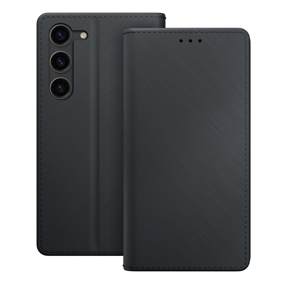 Samsung Galaxy S23 (SM-S911) 3MK Wallet Case Cover, Black | Чехол для Телефона Кабура Книжка
