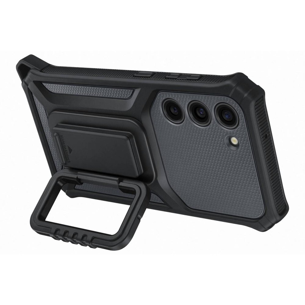 Original Samsung Galaxy S23 (SM-S911) Rugged Gadget Cover Case, Titan (EF-RS911CBEGWW) | Чехол Кейс... (2)