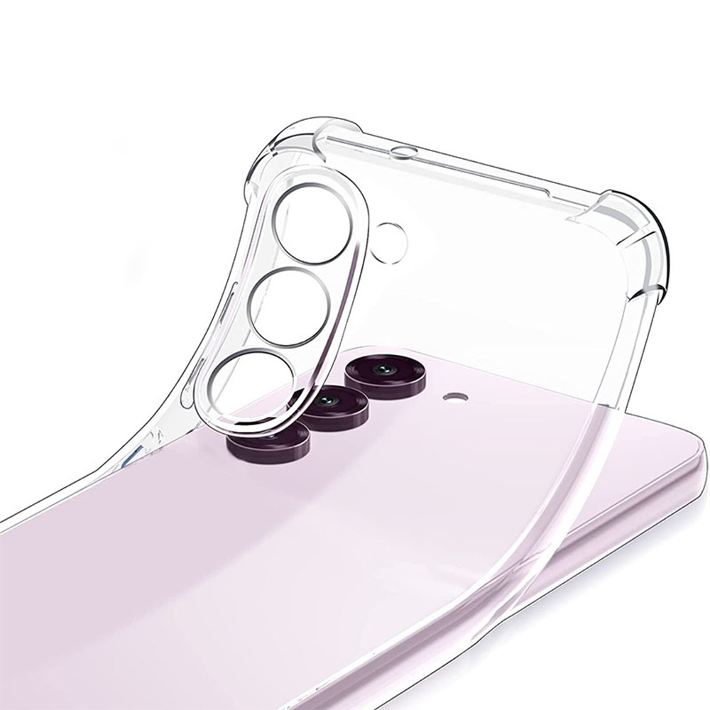 Samsung Galaxy S23 (SM-S911) Anti-slip 4 Corners Shockproof Cover Case, Transparent | Чехол Кейс... (1)