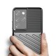 Samsung Galaxy S23 Ultra (SM-S918) Thunder Series Twill Texture TPU Cover Case, Black | Чехол Кейс...