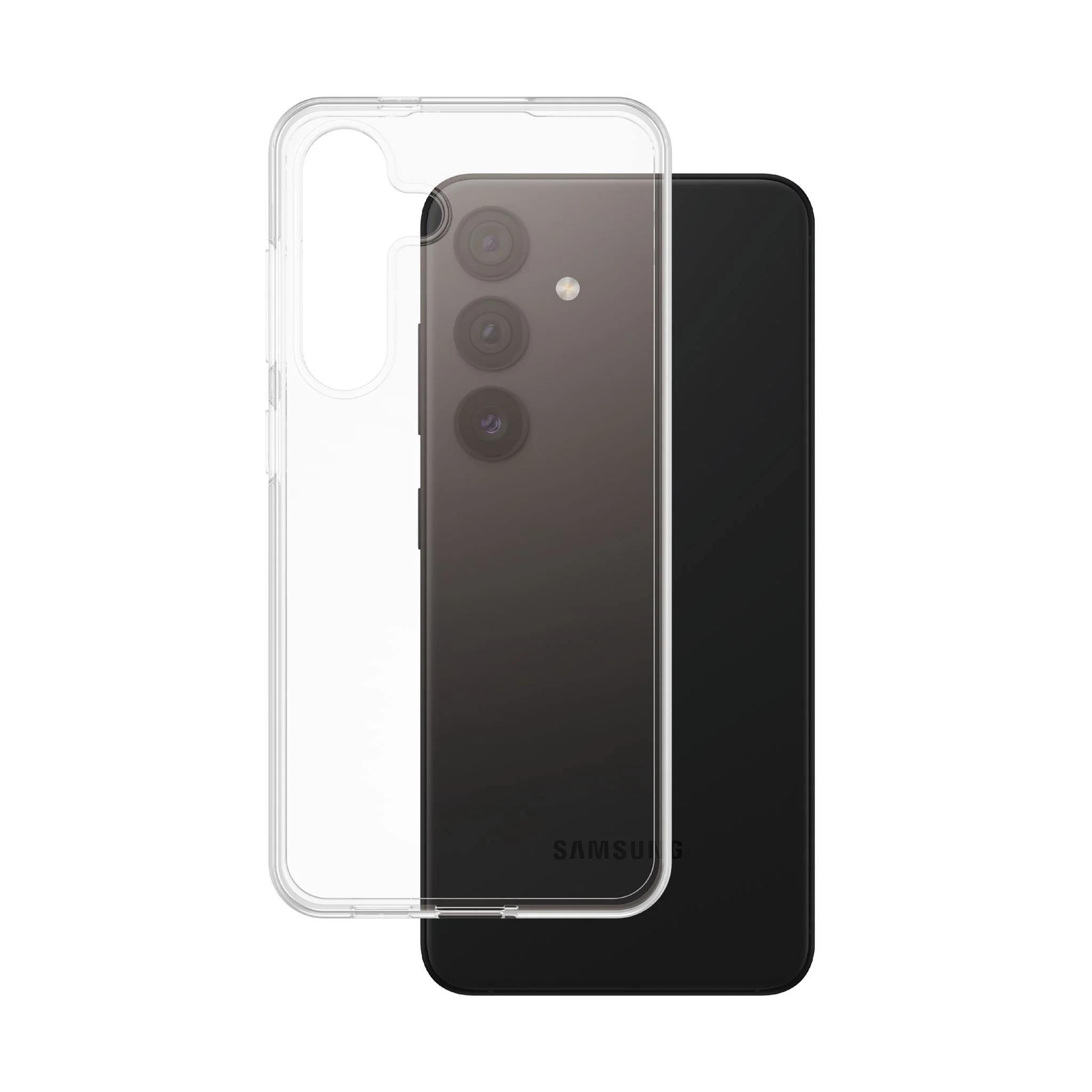 Samsung Galaxy S24 (SM-S921) Slim TPU Case Cover, Transparent | Чехол Обложка Бампер Кабура...