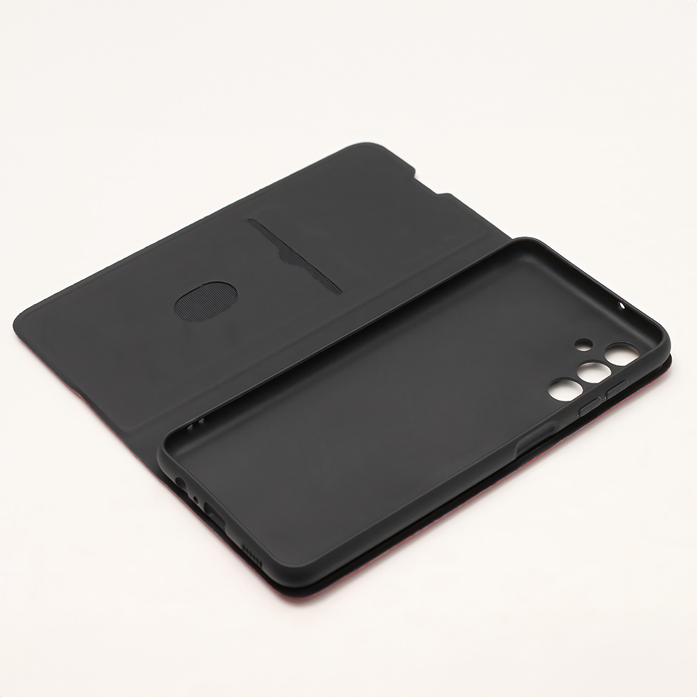 Samsung Galaxy S24+ Plus (SM-S926) Smart Soft Book Case Cover, Burgundy | Чехол для Телефона... (1)