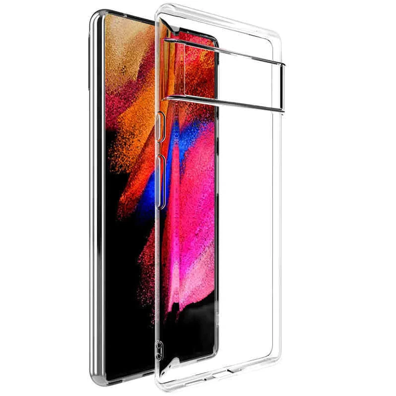 Google Pixel 7 Ultraslim TPU Case Cover, Transparent | Чехол Обложка Бампер Кабура для Телефона