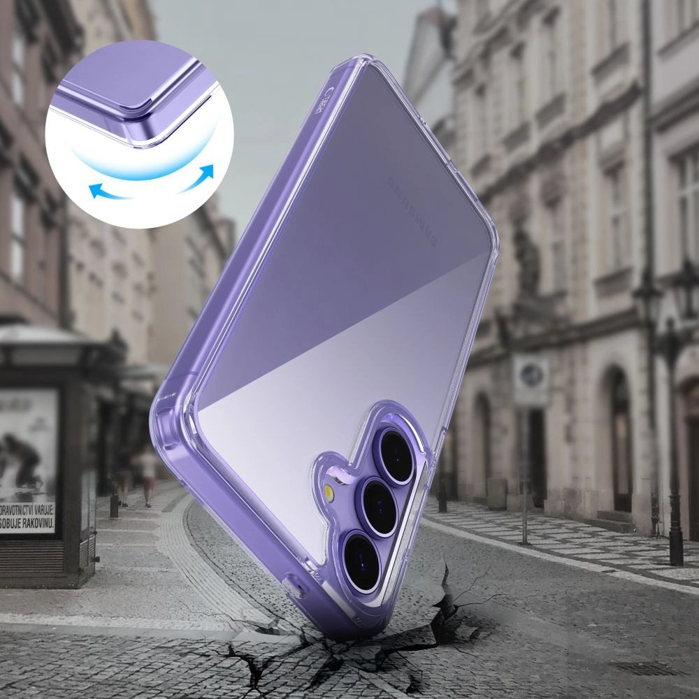Samsung Galaxy S25 ( SM-S931 ) Tech-Protect FlexAir Hybrid Cover Case, Transparent | Чехол Кабура для... (0)