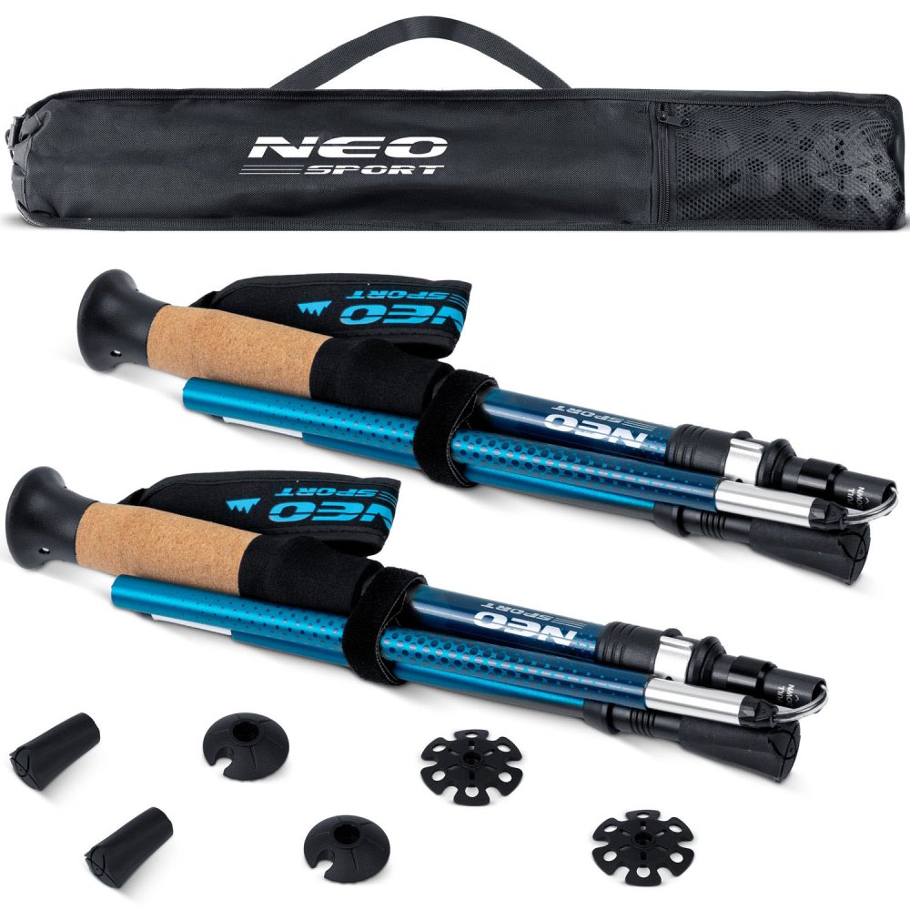 Треккинговые палки Neo-Sport NS-382: легкие, прочные, для походов и... (2)