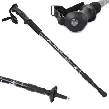 Nordic Walking Pole Stick Set | Скандинавские палки, Чёрные